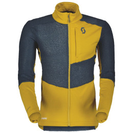 Scott Explorair Alpha Raw férfi funkcionális pulóver sárga/kék