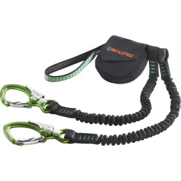 Ferrata kantár Skylotec Skysafe Sam fekete/zöld black / green