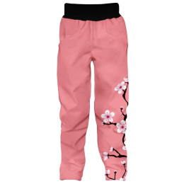 WAMU Pink gyerek softshell nadrág rózsaszín PINK