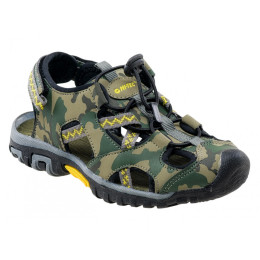 Gyerek szandál Hi-Tec Inage JR zöld/barna