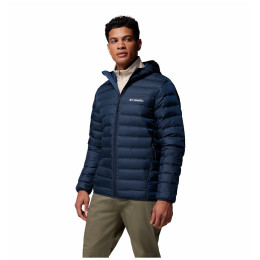 Columbia Lake 22™ II Down Hooded Jacket férfi télikabát sötétkék Collegiate Navy
