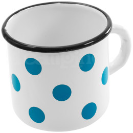 Zulu Bögre kék pöttyös bögrék-csészék