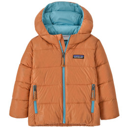 Patagonia Baby Hi-Loft Down Sweater Hoody - MARG gyerek dzseki narancs Marigold