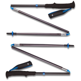 Black Diamond Distance Z Poles túrabot fekete/kék Pewter