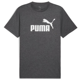 Puma Ess No. 1 Logo Heather Tee férfi póló fekete PUMA Black