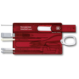 Többfunkciós kártya Victorinox SwissCard Classic piros