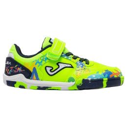 Joma Top Flex Barefoot Junior Fluor Green Indoor gyerek barefoot cipő
