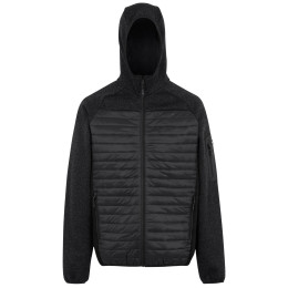 Regatta Newhill Hybrid férfi dzseki szürke Ash/Black