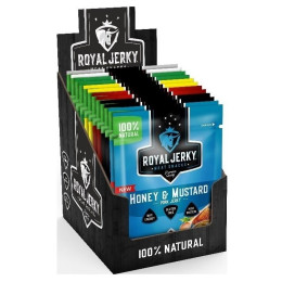 Száritott hús Royal Jerky Mix všech 7 příchutí 12x22g