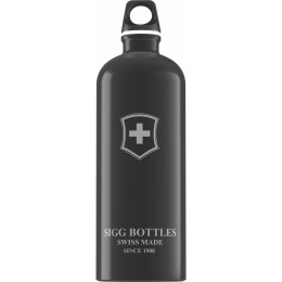 Kulacs Sigg Swiss Emblem 1 l fekete
