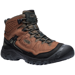 Keen Targhee Iv Mid Wp Wide Men férfi túracipők barna bison/black
