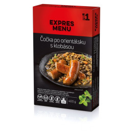 Expres menu KM Keleti fűszeres lencse kolbásszal készétel