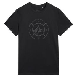 4F Tshirt M3138 férfi póló fekete DEEP BLACK