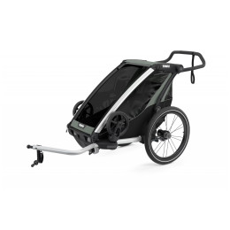 Thule Chariot Lite1 kerékpár utánfutó zöld