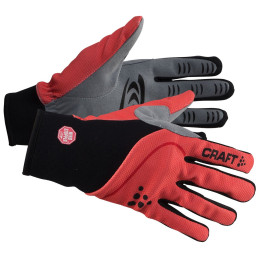 Női Kesztyű Craft Power WS fekete/rózsaszín růžová