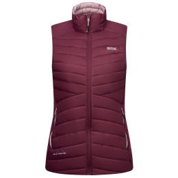 Regatta Womens Leedre Hybrid B/W női mellény piros Fig