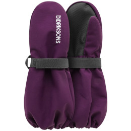 Didriksons Biggles Mitten 8 gyerek téli egyujjas kesztyű lila Northen Purple