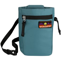 Wild Country Flow Chalk Bag ziazsák kék deepwater