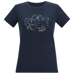 Regatta Womens Fingal Stretch női póló sötétkék Navy