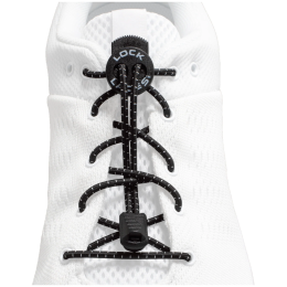 Lock Laces Original cipőfűző fekete Black