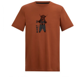 Dare 2b Fingal Slogan férfi póló barna Brick