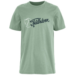 Fjällräven Archive Logo T-Shirt M férfi póló zöld Misty Green