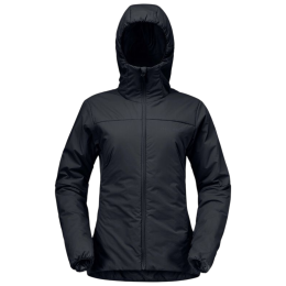 Norrona femund thermo60 Zip Hood női télikabát fekete Caviar Black