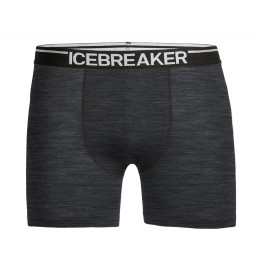 Férfi boxer Icebreaker Mens Anatomica Boxers szürke