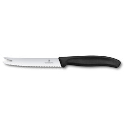 Sajt és kolbászkés Victorinox 11 cm fekete