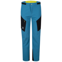 Montura Ritmo Pants férfi softshell nadrág kék SteelBlue/SunnyLime