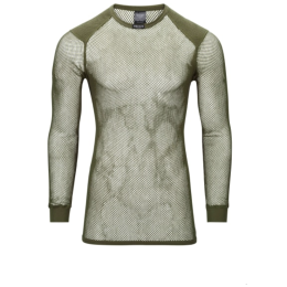 Brynje of Norway Tactical Wool Thermo Shirt w/inlay férfi ing zöld Olive Green