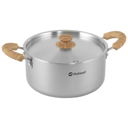 Outwell Feast Ceramic Pot 3 L fazék ezüst Black & Grey