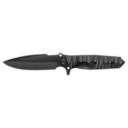 TB OUTDOOR Maraudeur Survival Knife G10 Smooth kés fekete