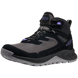 Keen Hightrail Mid Polar W női túracipő fekete/szürke black/aster purple