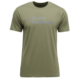 Black Diamond M Mini Stacked Ss Tee férfi póló