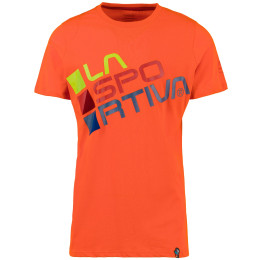 Férfi póló La Sportiva Square T-Shirt M narancs