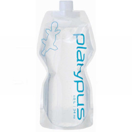 Kulacs Platypus Soft Bottle 1,0L Closure fehér Platy Logo
