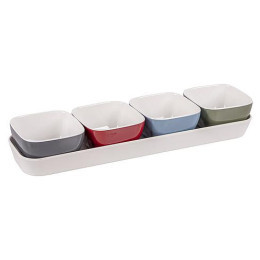Sada Misek Bo-Camp 100% Malamine Snackset 4 multicolor