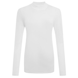 Craghoppers NosiLife Golf Long Sleeved Mock Neck Top női póló fehér White