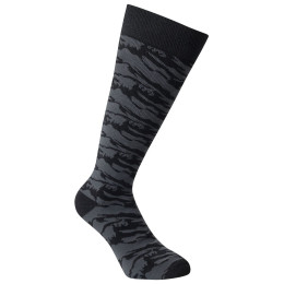 Dare 2b Mens Printed Ski Socks II férfi térdzokni fekete BlkMountnPrt