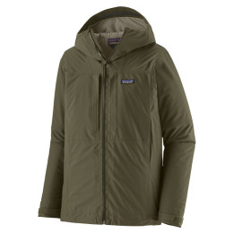 Patagonia M's Insulated Boulder Fork Rain Jkt férfi dzseki zöld Basin Green