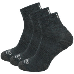 Warg Endurance Merino Mid 3-pack zokni zöld Viridian green