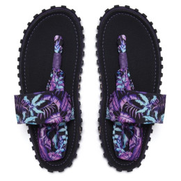 Gumbies Slingback Purple Haze női szandál fekete/lila černá/fialová