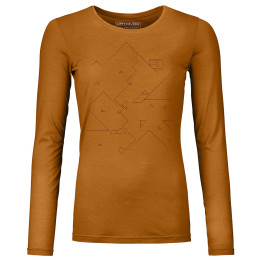 Ortovox 185 Merino Tangram Ls W női póló