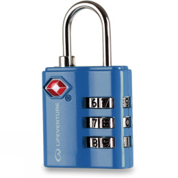 Számzáras lakat Lifeventure TSA Combi Lock kék Blue