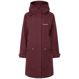 Didriksons Ilma Wns Parka 8 női softshell kabát burgundi vörös Old rust