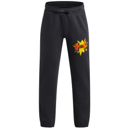 Under Armour UA B Rival FLC Graphics Jgr Anthracite gyerek nadrág szürke Anthracite / / Outrageous Orange