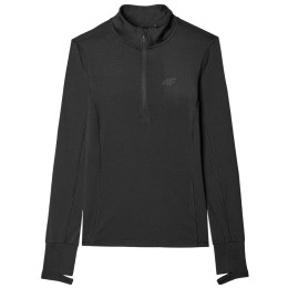 4F Brushed Underwear F079 női funkcionális pulóver fekete DEEP BLACK
