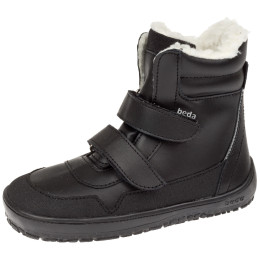 Beda Just Black Black gyerek barefoot cipő fekete black