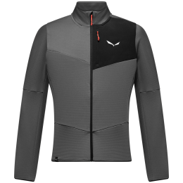 Salewa Ortles Fleece Fz M férfi funkcionális pulóver szürke onyx/0910